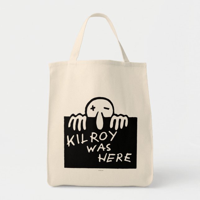 Bolsa Tote Kilroy estava aqui (Frente)