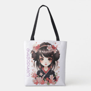 Bolsa Tote Kimono Girl