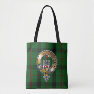 Bolsa Tote Kincaid Tartan & Crachá