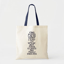 Bolsa Tote Kind words