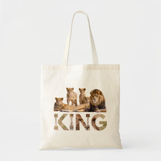 Bolsa Tote King of the Forest  (Frente)