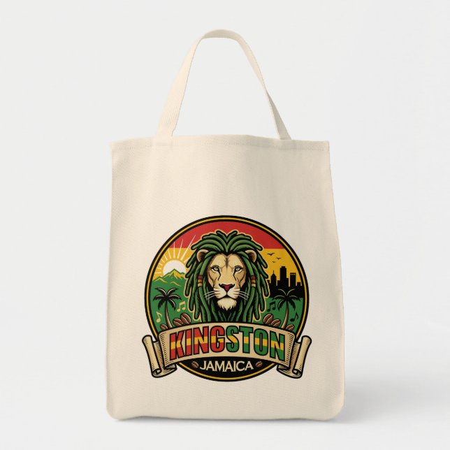 Bolsa Tote Kingston Jamaica Island Caribbean (Frente)