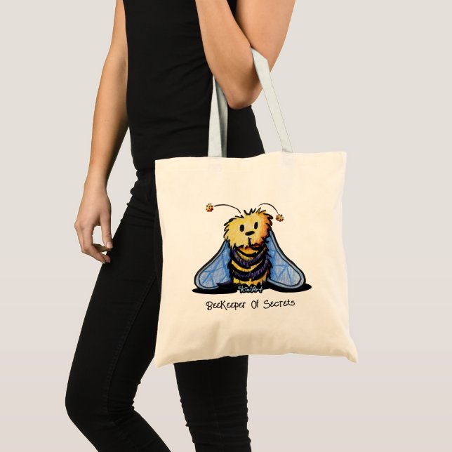 Bolsa Tote KiniArt Bee (Frente (produto))