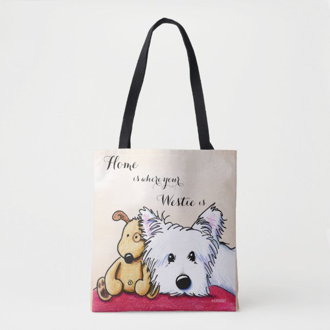 Bolsa Tote KiniArt Ditto e Pudge (Frente)