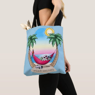 Bolsa Tote KiniArt Havanese Sonhos Tropicais E Doces