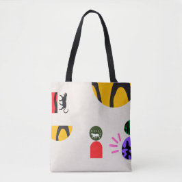 Bolsa Tote Kismet abstrato