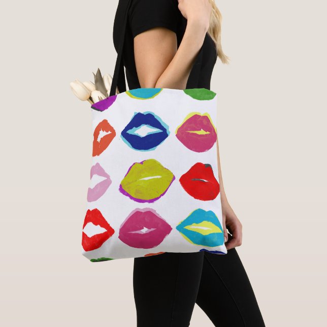Bolsa Tote Kiss Kiss (Close Up)