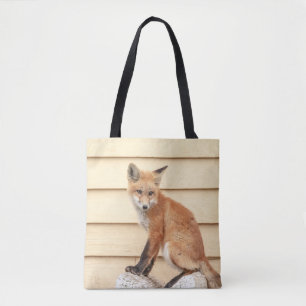 Bolsa Tote Kit de Raposa Vermelha no Vale do Hudson