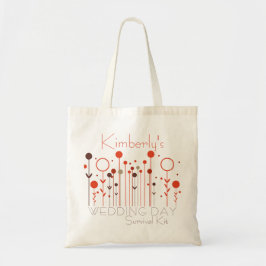 Bolsa Tote Kit de Sobrevivência do Dia do Casamento Simples P