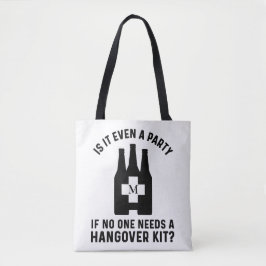Bolsa Tote Kit Funny Hangover Monograma
