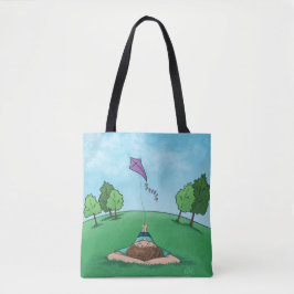 Bolsa Tote Kite Flying design Totob Bag