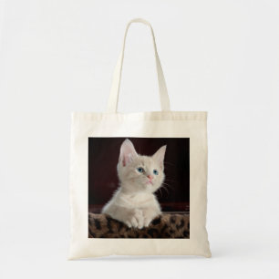 Bolsa Tote Kitten Branco Vulnerável