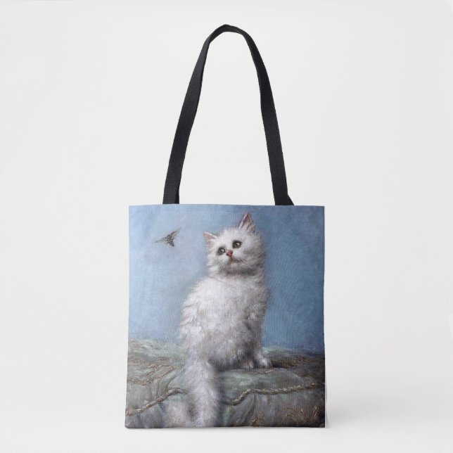 Bolsa Tote Kitten e Bee, Carl Kahler (Frente)