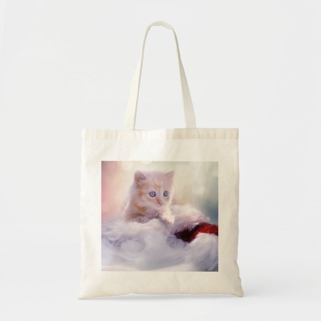 Bolsa Tote Kitten Natal (Frente)
