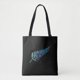 BOLSA TOTE KIWI NEW ZEALAND FERN PAUA