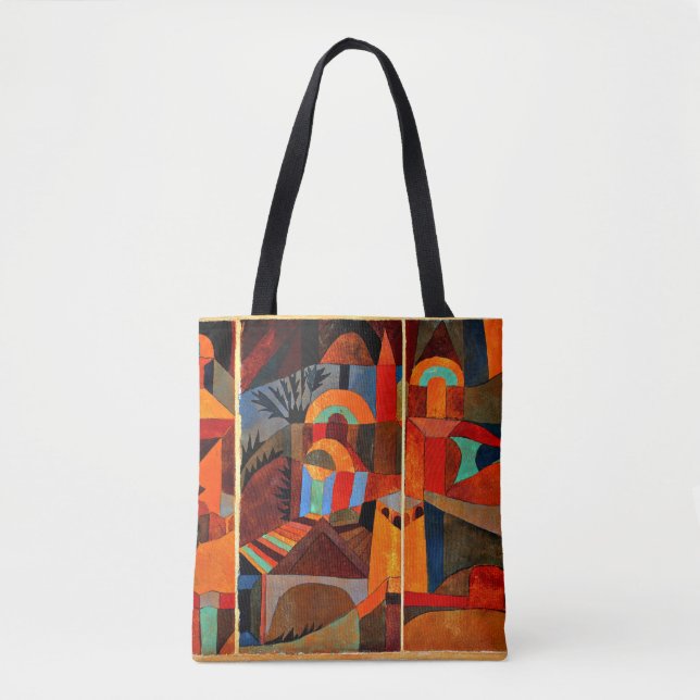 Bolsa Tote Klee - Jardins do Templo (Frente)