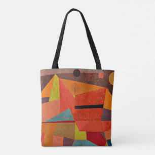 Bolsa Tote Klee - Paisagem de Montanha Alegre