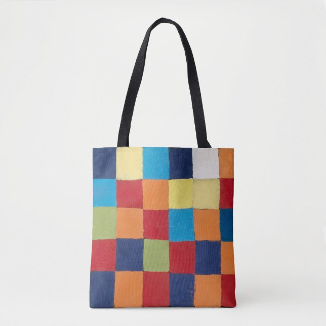 Bolsa Tote Klee - Qu 1, Gráfico de Cores (Frente)