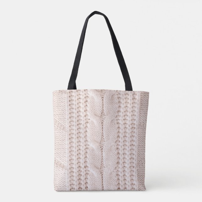 Bolsa Tote Knits Quentes Saco (Verso)