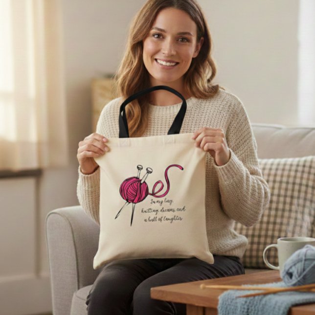 Bolsa Tote  Knitting Bag,  for all knitting enthusiast (Criador carregado)