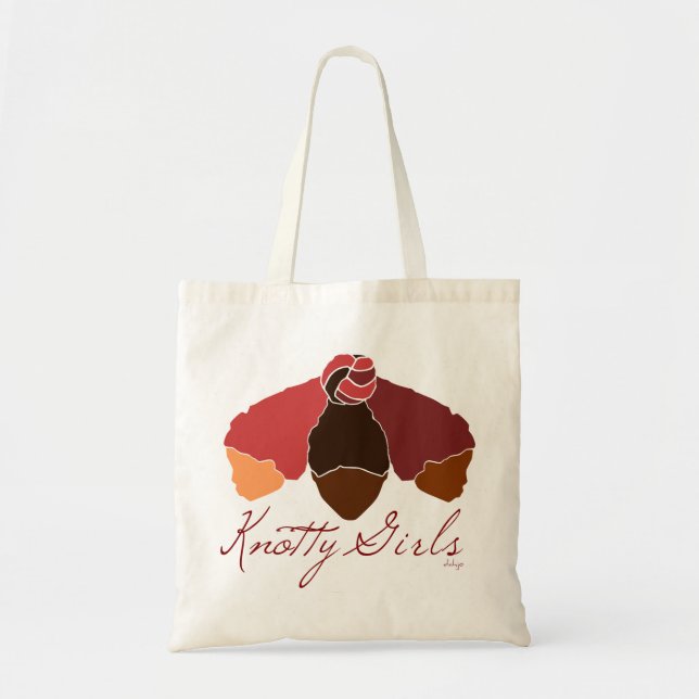 Bolsa Tote Knotty Girls (Frente)