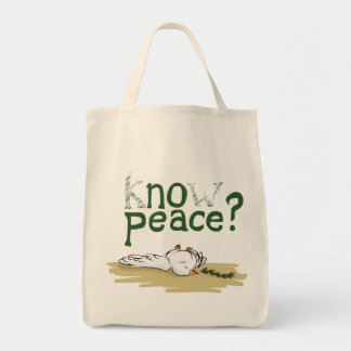 Bolsa Tote Know Peace Civil Rights Activist Tote Bag