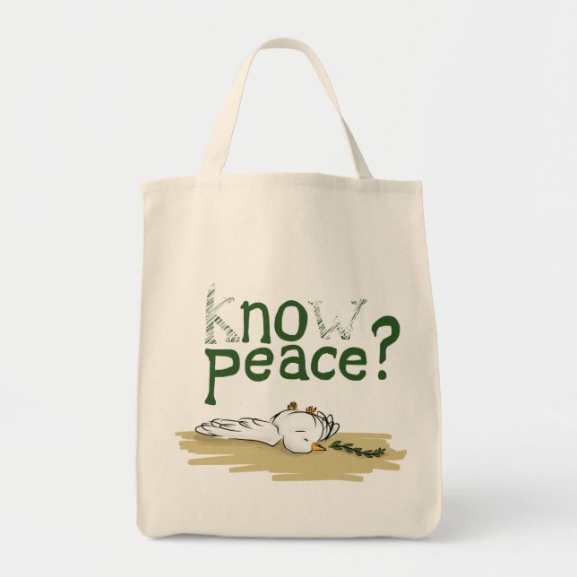 Bolsa Tote Know Peace Civil Rights Activist Tote Bag (Frente)