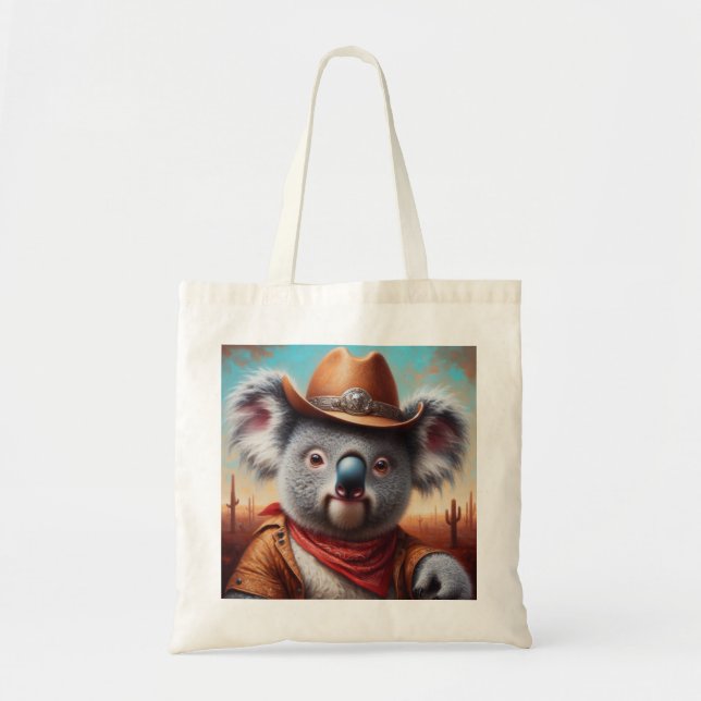 Bolsa Tote Koala Cowboy (Frente)