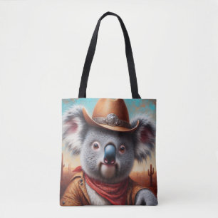 Bolsa Tote Koala Cowboy