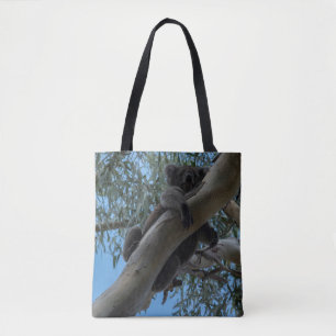 Bolsa Tote Koala em uma árvore na Austrália, Foto