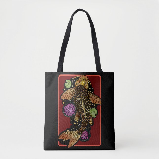 Bolsa Tote Koi Fish (Frente)