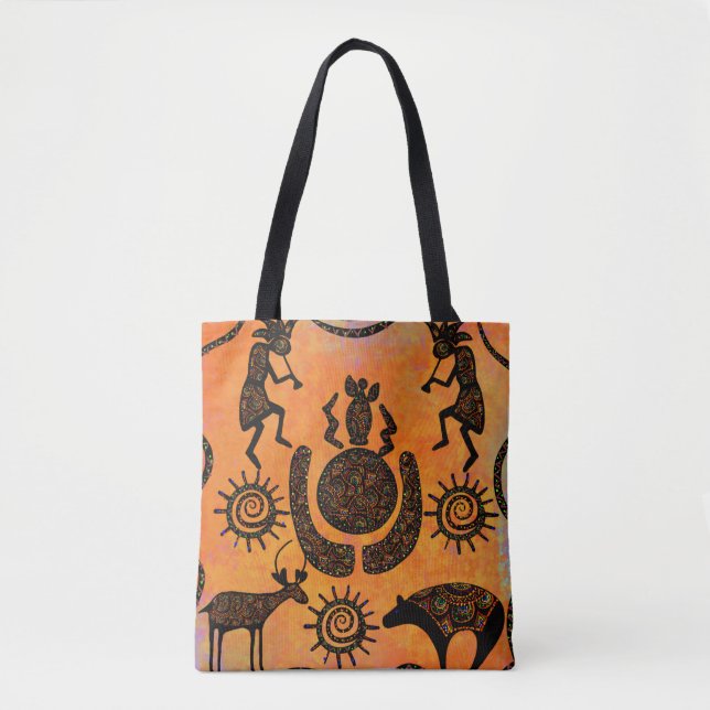 BOLSA TOTE KOKOPELLI  (Frente)