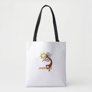 Bolsa Tote Kokopelli Concert Fashion Legal Americano Nativo