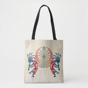 Bolsa Tote KOKOPELLI / HOMEM NO MAZE - A cor + suas ideias