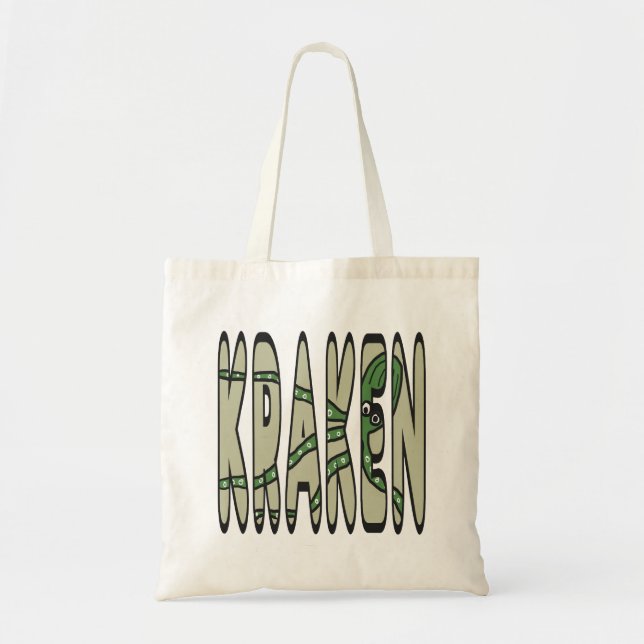 Bolsa Tote Kraken (Frente)