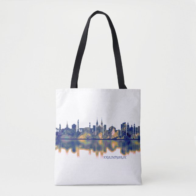 Bolsa Tote Krasnoyarsk Skyline (Frente)