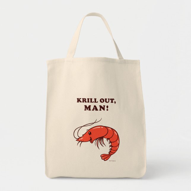 Bolsa Tote Krill Out Man (Frente)