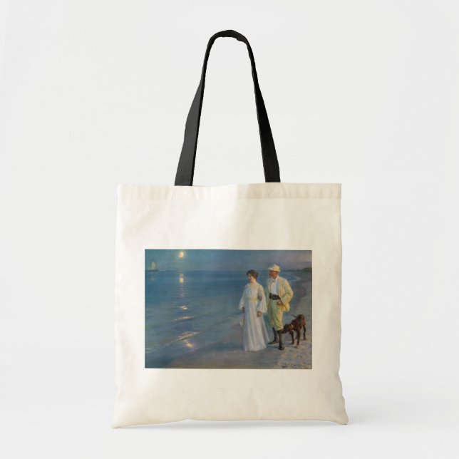 Bolsa Tote Kroyer - O Artista e sua Esposa na Praia (Frente)