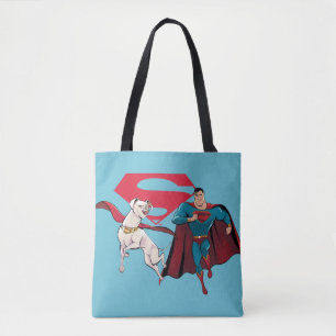 Bolsa Tote Krypto e Superman