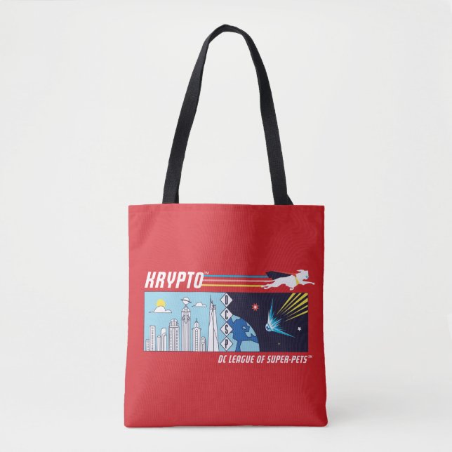 Bolsa Tote Krypto Exterior para Metrópolis (Frente)