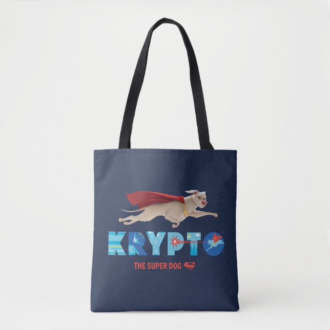 Bolsa Tote Krypto O Super Cão (Frente)