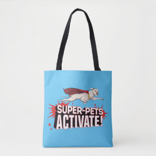 Bolsa Tote Krypto: Super-Animais Ativam!