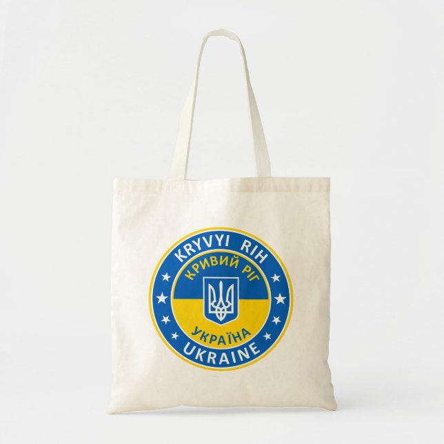 Bolsa Tote Kryvyi Rih Ucrânia (Frente)