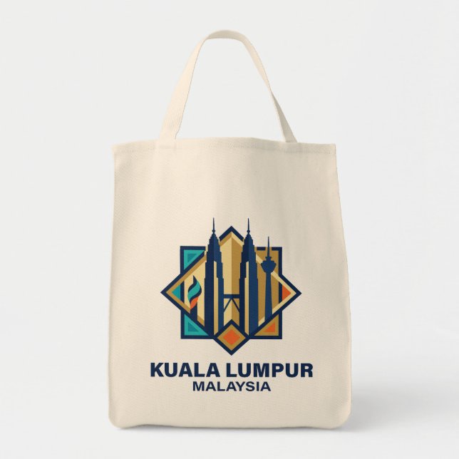 Bolsa Tote Kuala Lumpur Malaysia Southeast Asia (Frente)