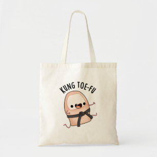 Bolsa Tote Kung Toe-fu Brincadeira com o Dedo do Pé Pun