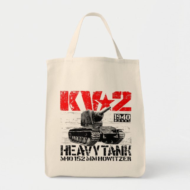 Bolsa Tote KV-2 Tanque pesado soviético (Frente)