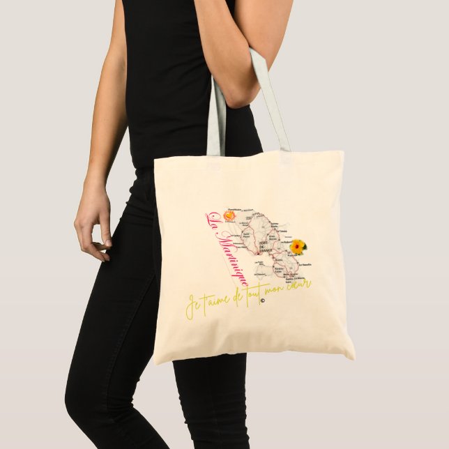 Bolsa Tote L’île de la Martinique (Frente (produto))