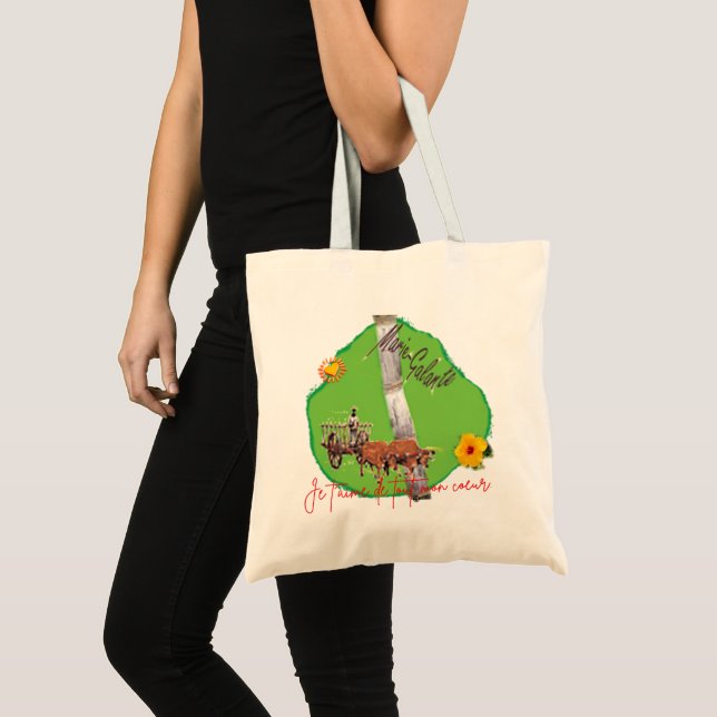 Bolsa Tote L’île de Marie-Galante (Frente (produto))