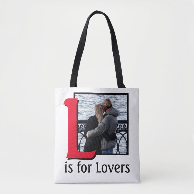 Bolsa Tote L para Amantes (Frente)