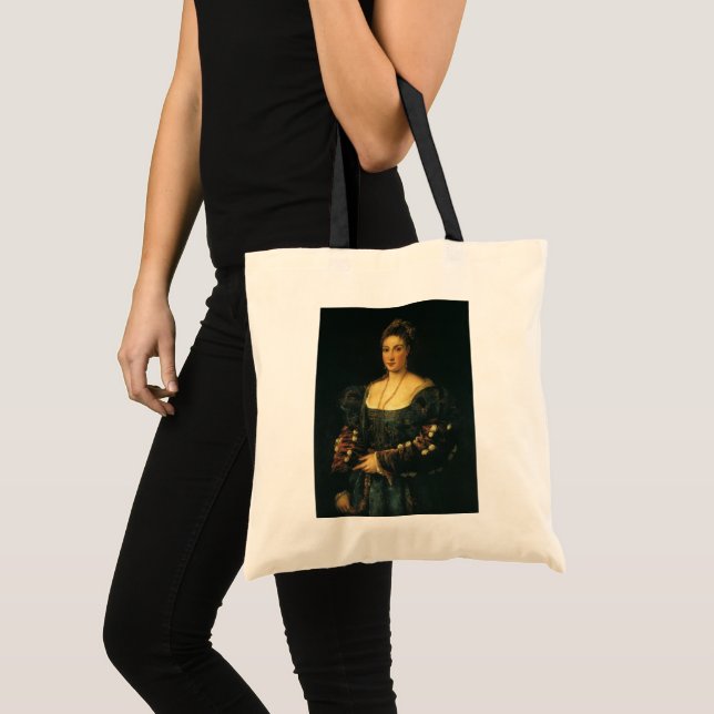 Bolsa Tote La Bella, Duquesa de Urbino por Titian (Frente (produto))